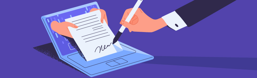 What is a wet signature? Common uses and how it compares to electronic and digital signatures