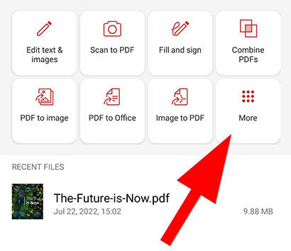 create PDF on Android - step 1