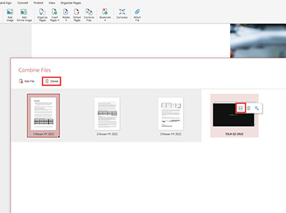 combining pages in PDF Extra