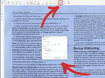 PDF Extra Windows: adding links in PDF