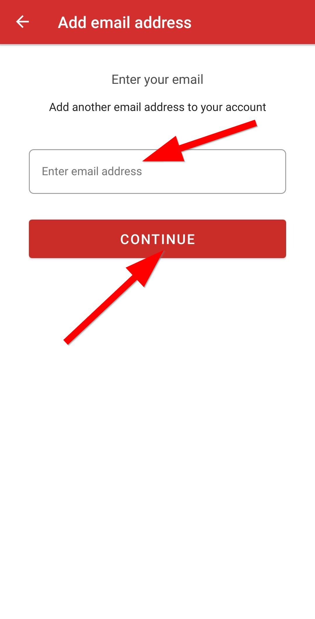 Add a new email address to your account PDF Extra Android 4