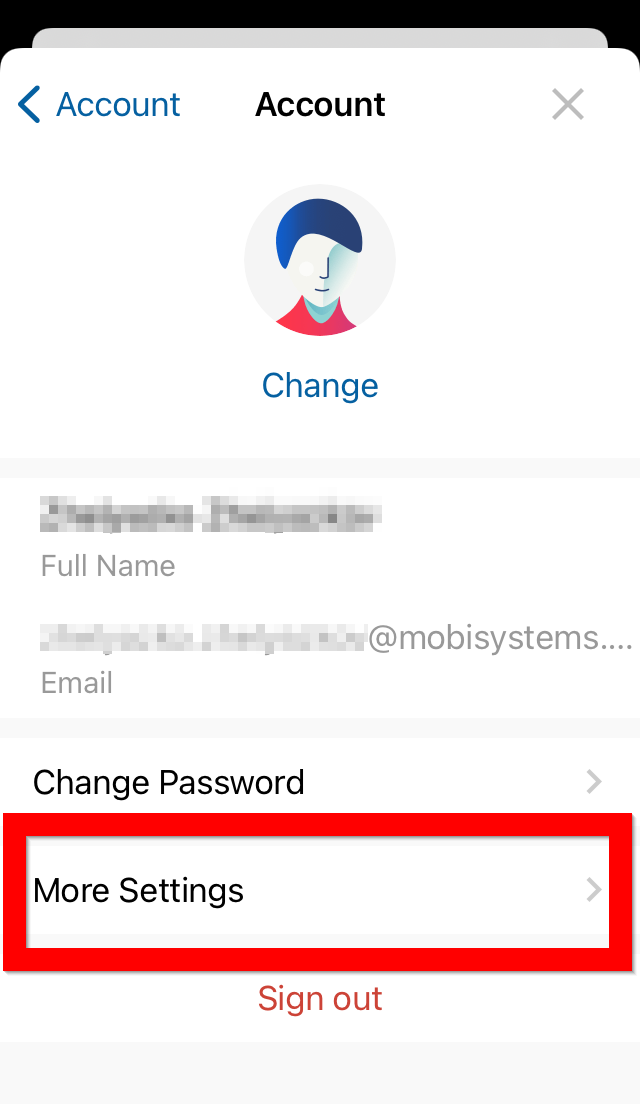 Add a new email address to your account PDF Extra iOS 3